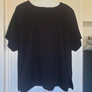 Max Studio Black Sweater Top Size XL